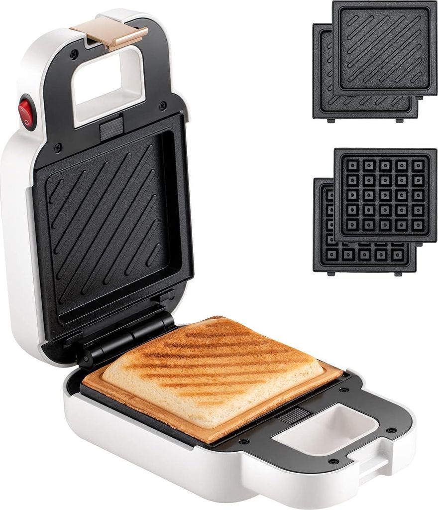 Mini-Sandwichmaker, Frühstückszubereiter für Zuhause, Sandwichtoaster