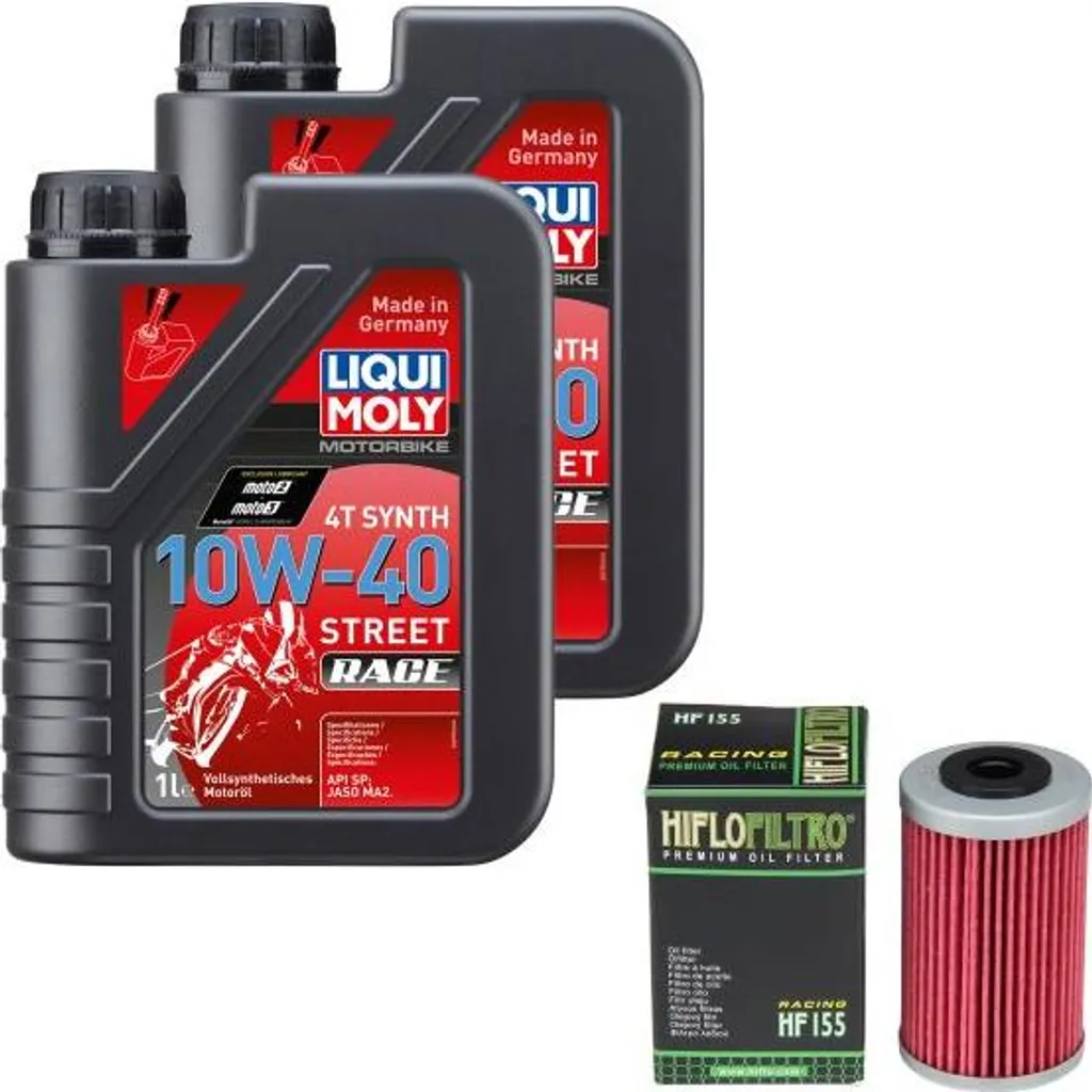 Kit Entretien KTM Duke 125 ABS 2016 avec Filtre et Huile Synthétique