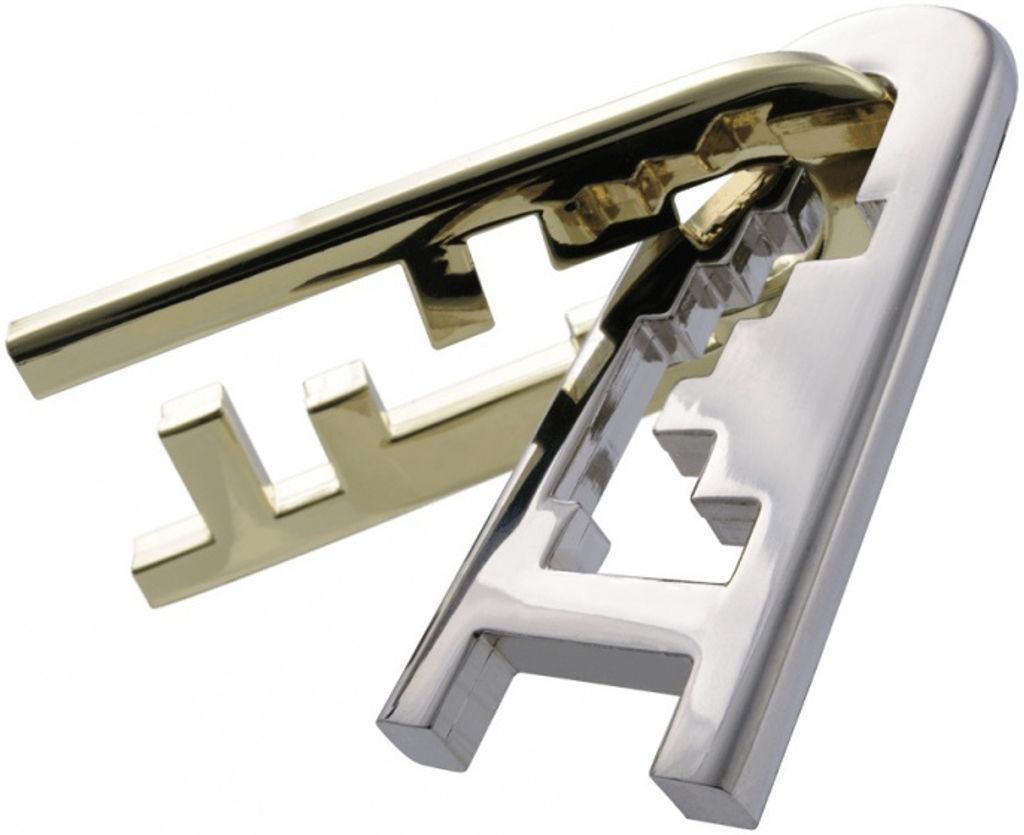 conundrum Cast Keyhole 11,8 cm Stahl silber/gold