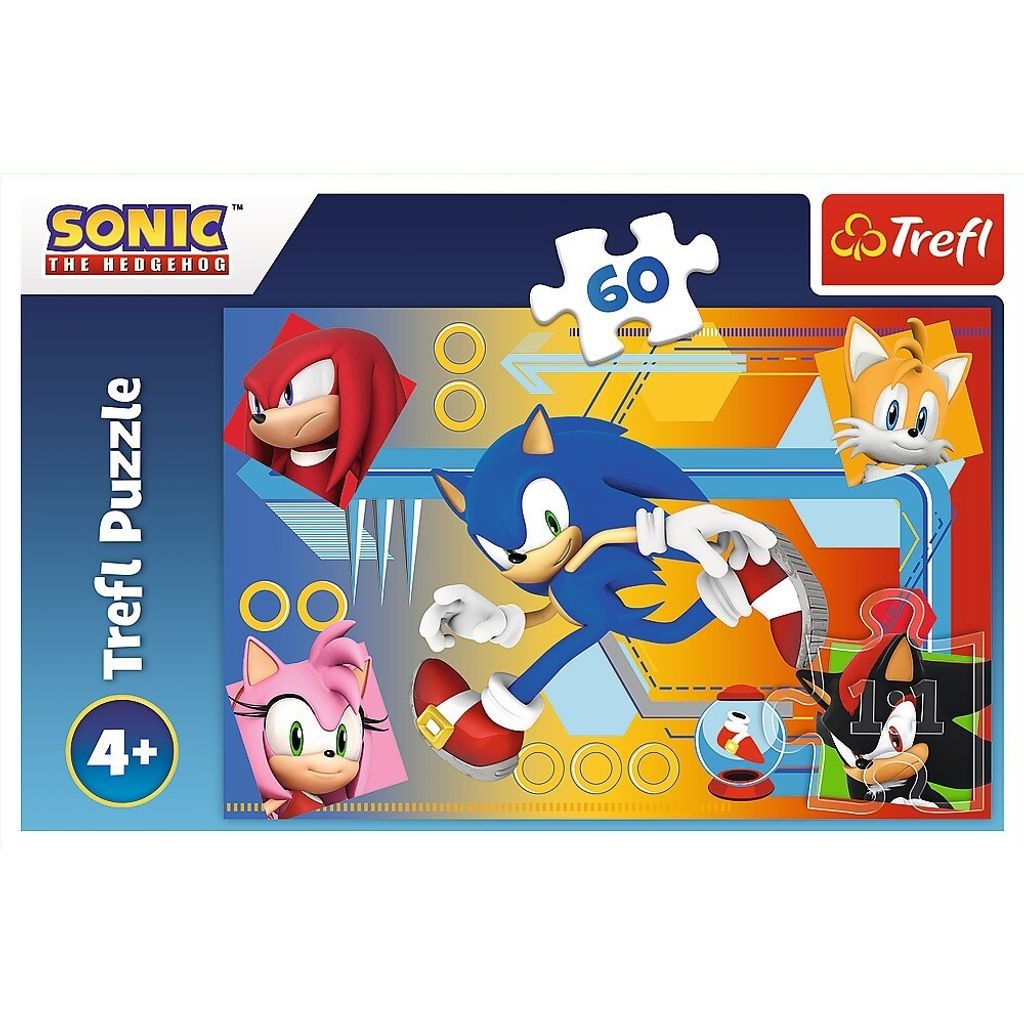 PUZZLE BAMBINI 3X48 PZ SONIC CLEMENTONI - 25280 PUZZLE BAMBINI 3X48 PZ SONIC CLEMENTONI - 25280