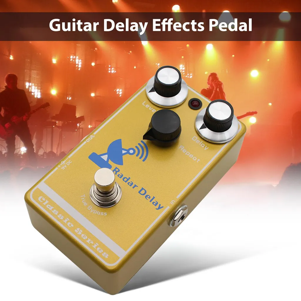 Effet Delay de Guitare avec Echo Optimisé pour Distorsion et Saturation - 11