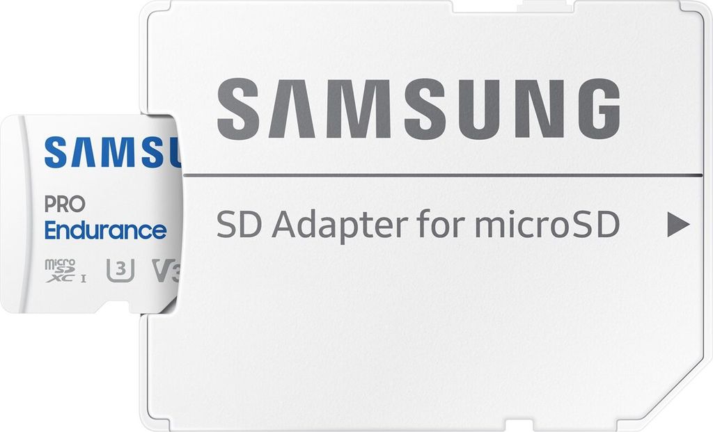 SD MicroSD Card 128GB Samsung SDXC PRO Endurance (Class10) retail