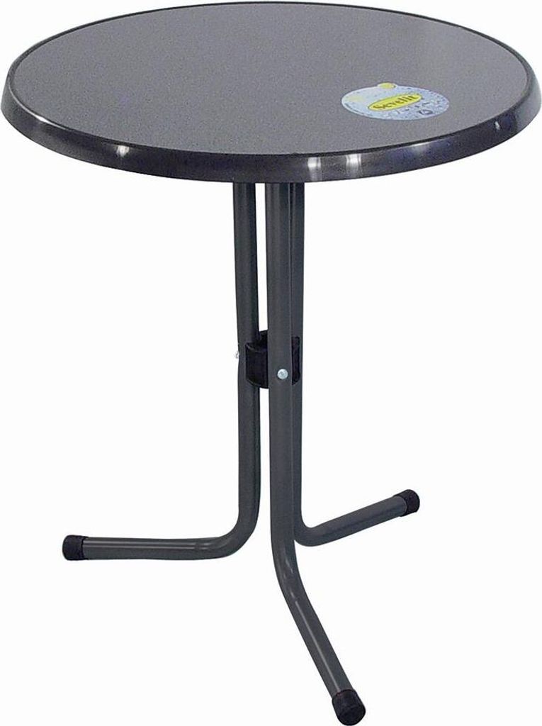 MFG 218121 Bistrotisch ; Farbe: Grau ; Durchmesser: 60 cm