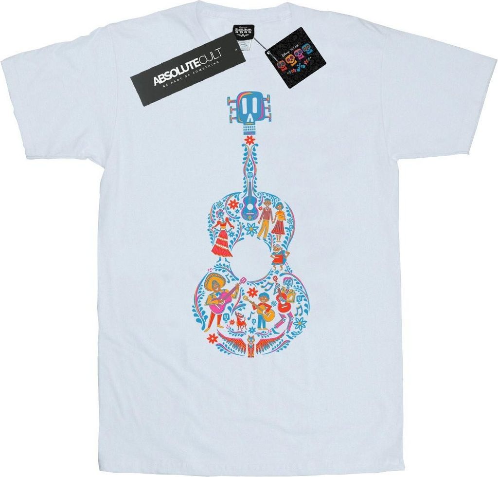 Disney - "Coco" T-Shirt für Damen BI16466 (M) (Weiß)