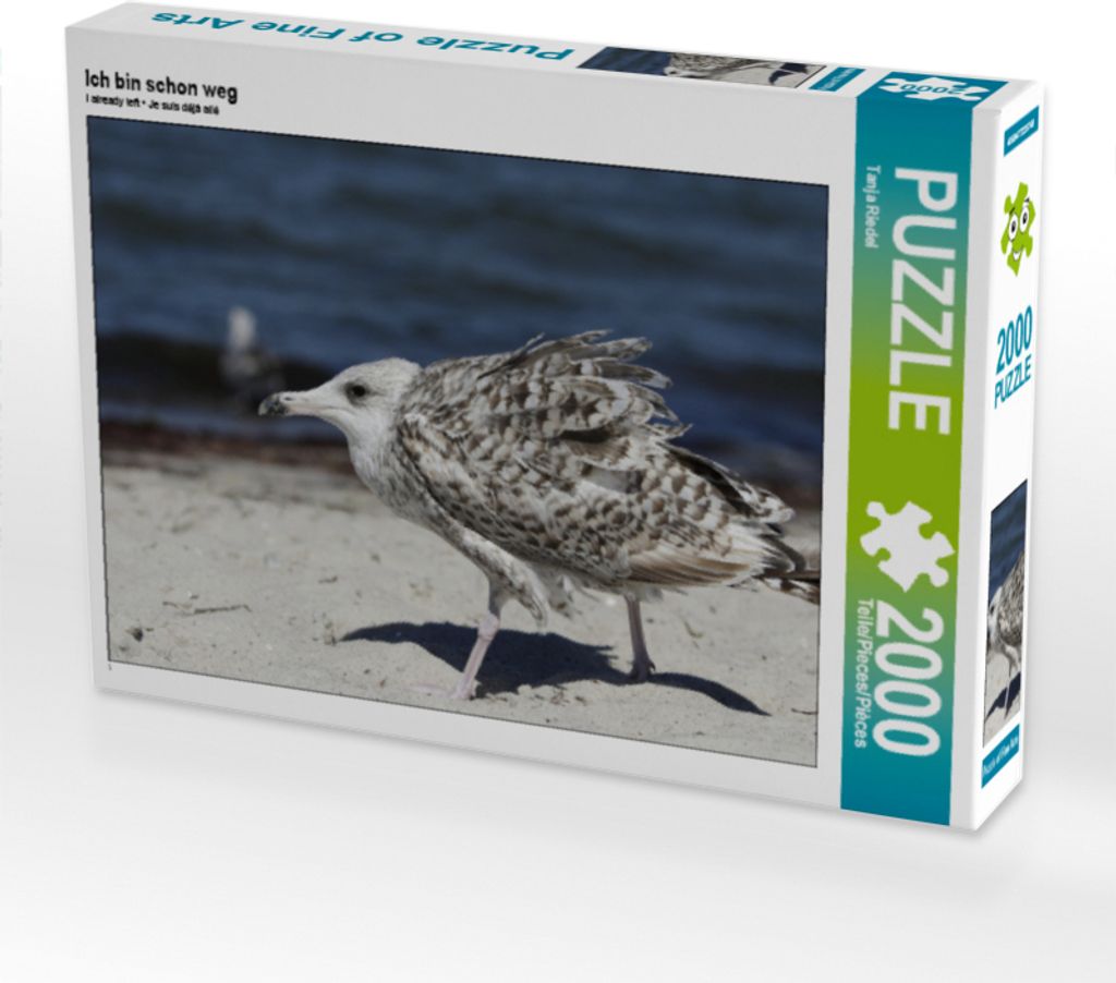 CALVENDO Puzzle Ich bin schon weg 2000 Teile Puzzle quer | 2000 Teile Lege-Größe 90x67cm Foto-Puzzle für glückliche Stunden