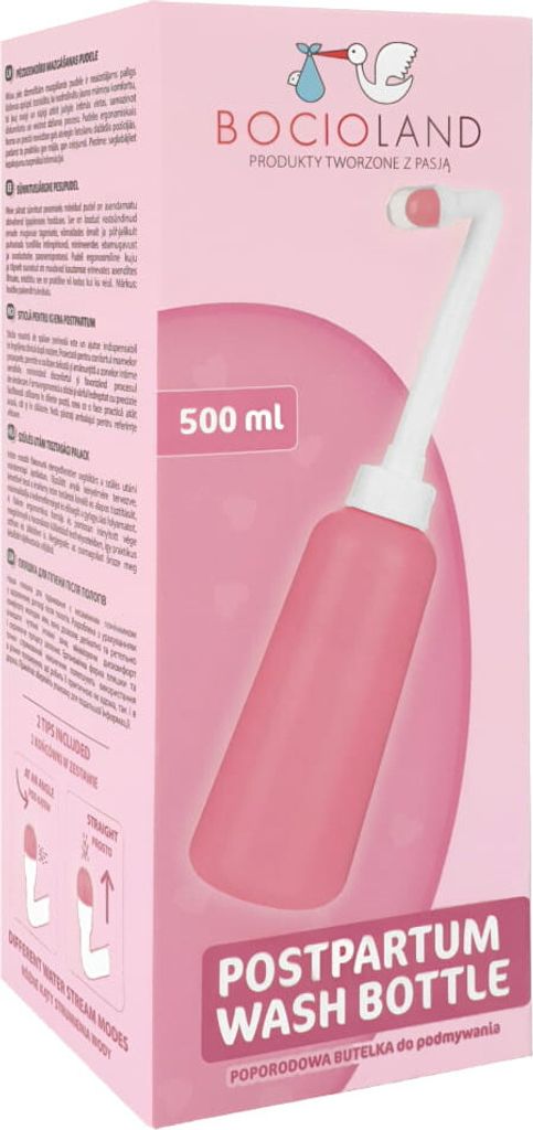 Bocioland Intim-Waschflasche nach der Geburt, 500 ml, 2 Produktbild 