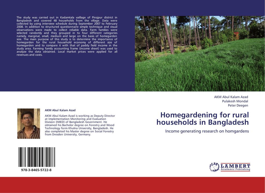 Homegardening for rural households in Bangladesh