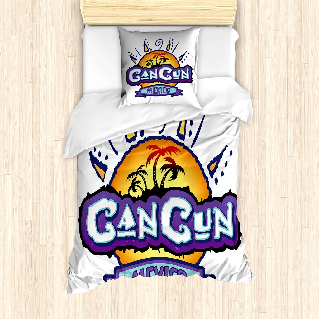 Copripiumino Singolo ABAKUHAUS Cancun Antiacaro Messico Kalli