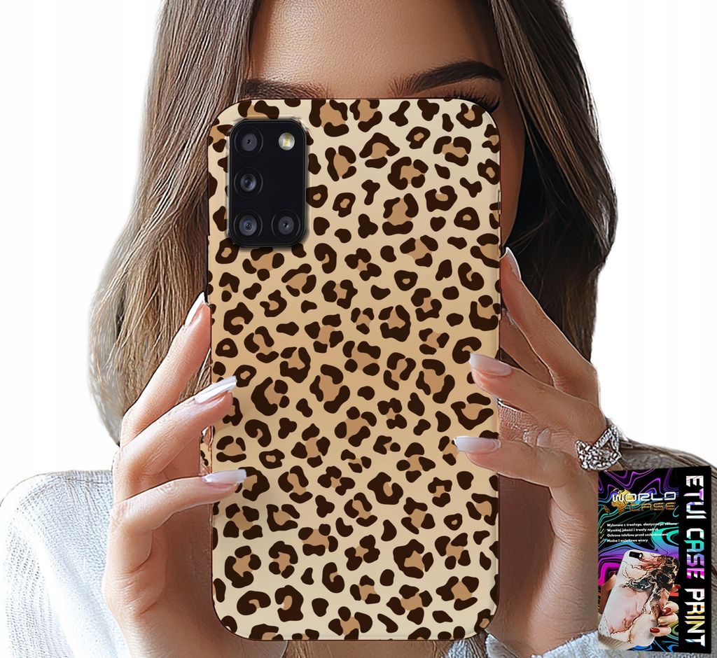 Tasche Für Samsung Galaxy A31 - Rucksack In Leopardenmuster Modische Frauen Muster