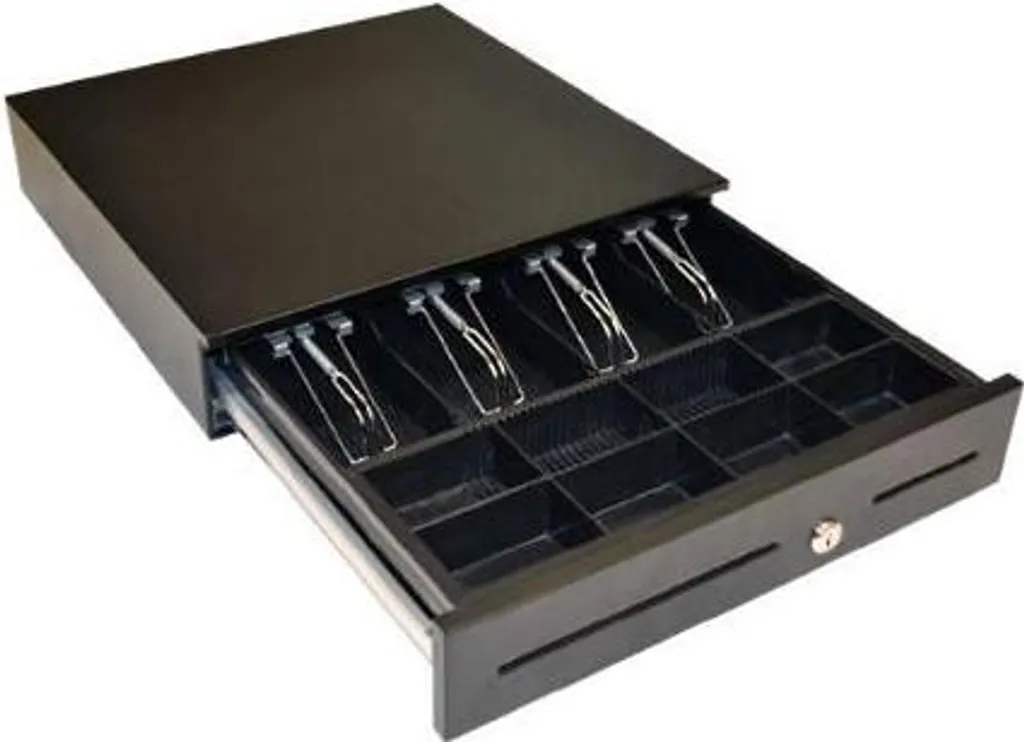 Tiroir-caisse APG ECD410 Slide Out noir pour point de vente sécurisé