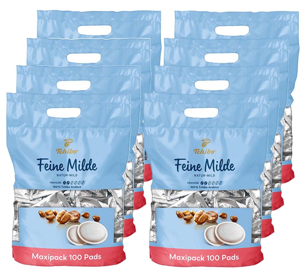 Tchibo Kaffeepads Vorratspack Maxipack, Feine Milde, 800 Produktbild 