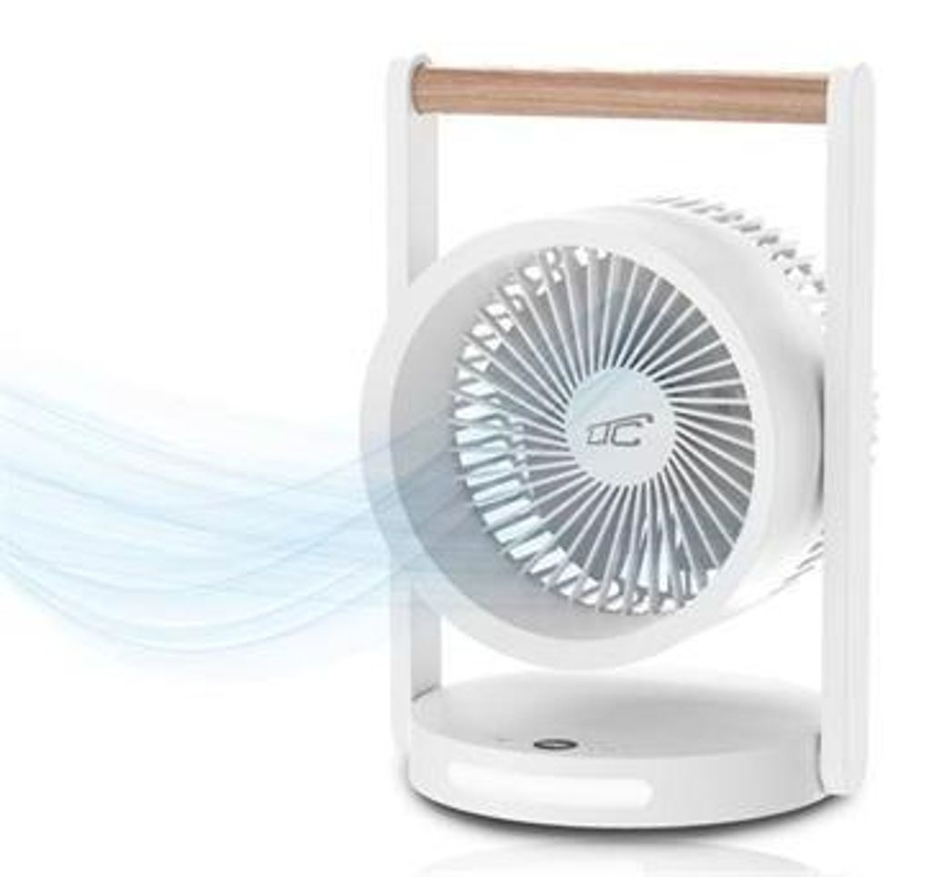 Bezdrátový stolní ventilátor s LCD a nočním světlem LTC Obrázek produktu 