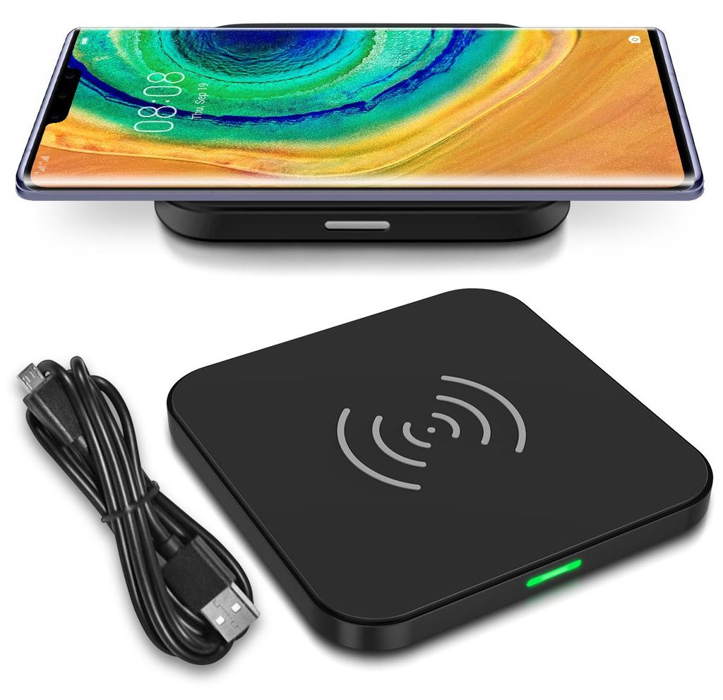 QI Wireless Schnell Ladegerät Huawei Mate 30 Pro Kabellos Induktives Ladestation