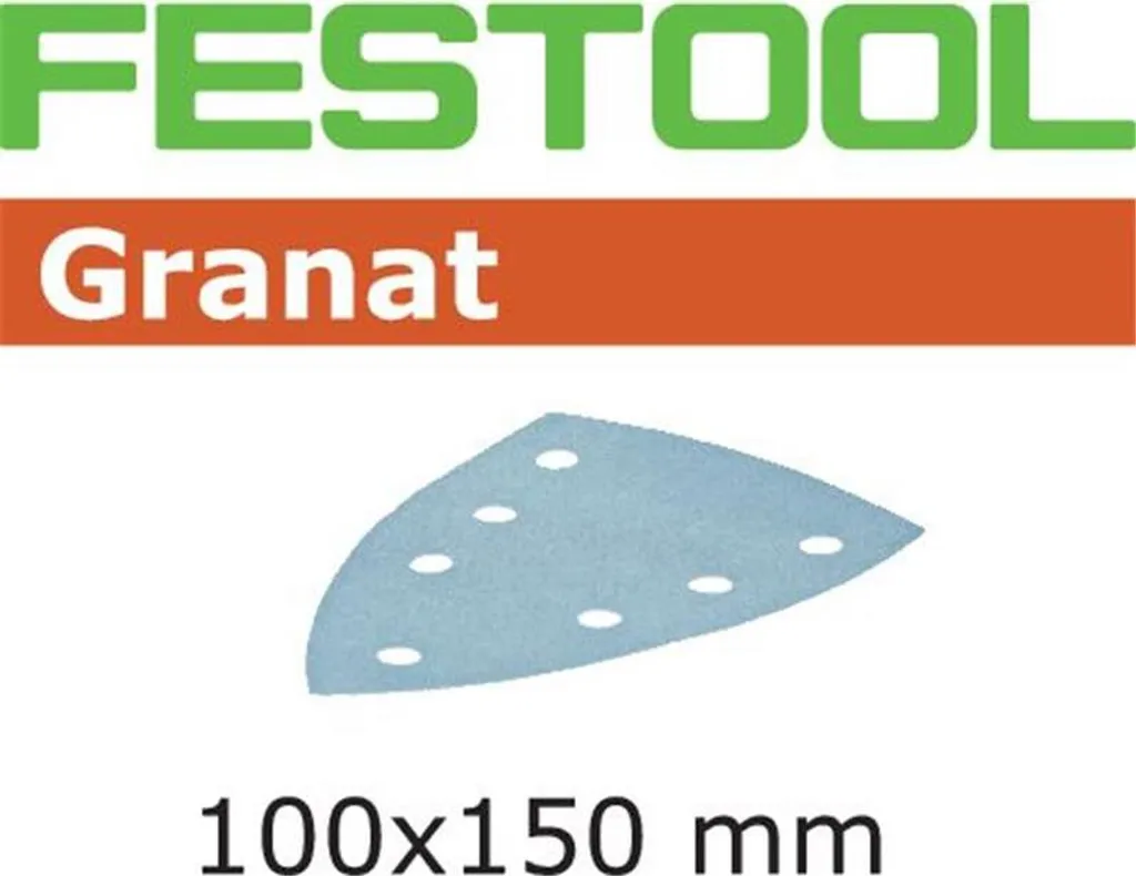 Carta Abrasiva Festool Granat Delta P40 100x150mm - Set 50 Fogli