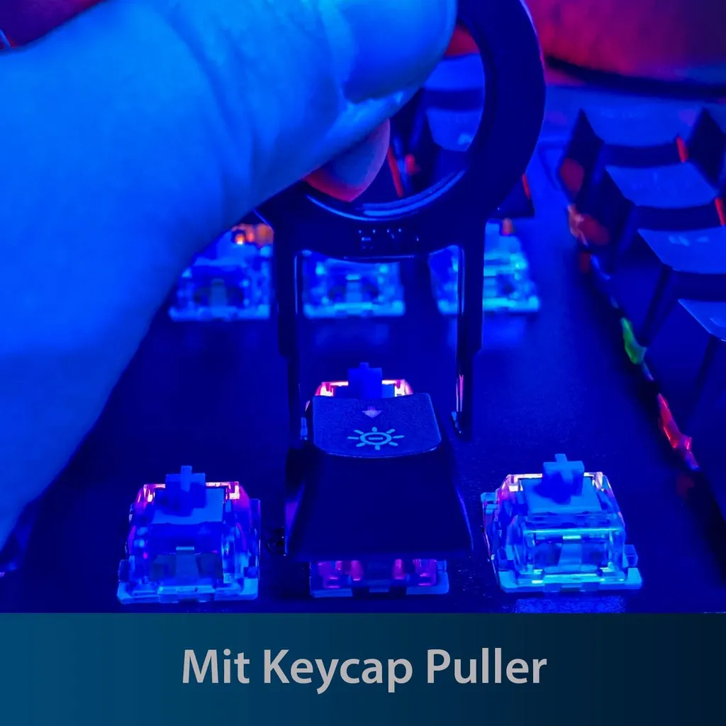 Clavier gaming LED haute performance pour setup de jeu PC mécanique - 7