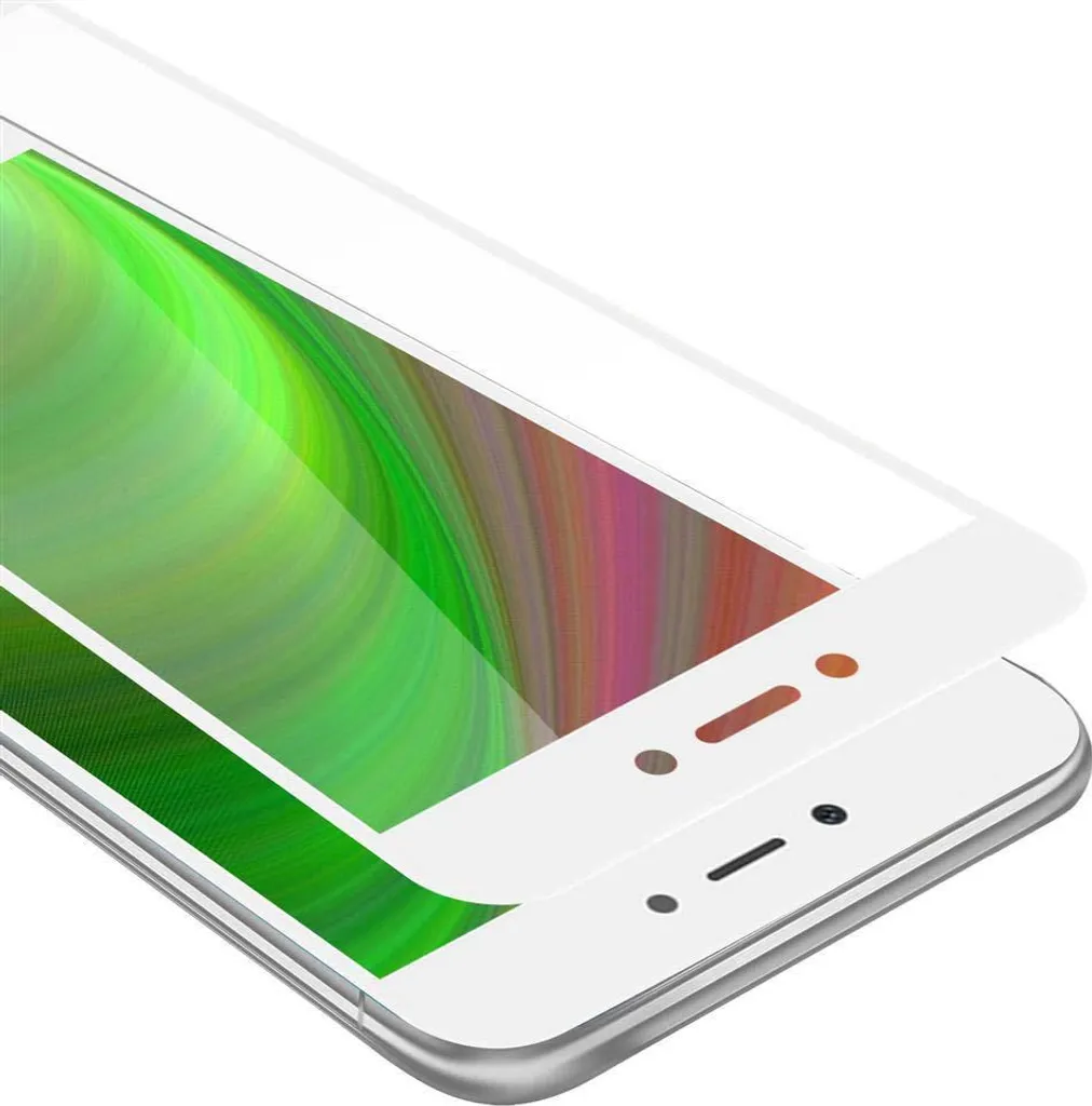 Cadorabo Vetro Protettivo Bianco per Xiaomi Redmi 5A - Protezione Display