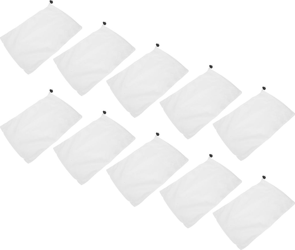 10Pcs Filterbeutel Schwimmbad Skimmer Mesh Dust Strainer Bags Ersatz Reinigungswerkzeug