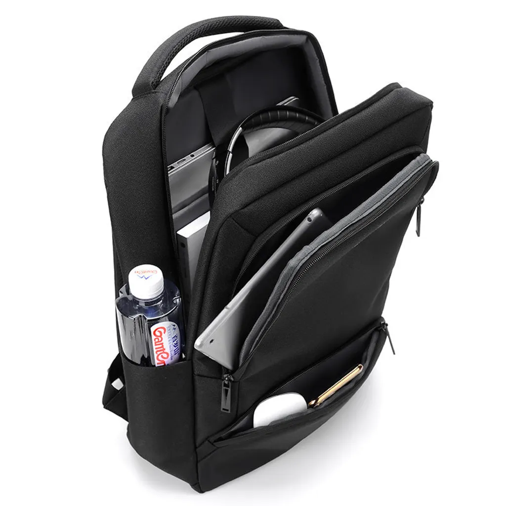 Sac à dos Permani Dingo PLC2105GREY résistant pour PC portable 15 pouces