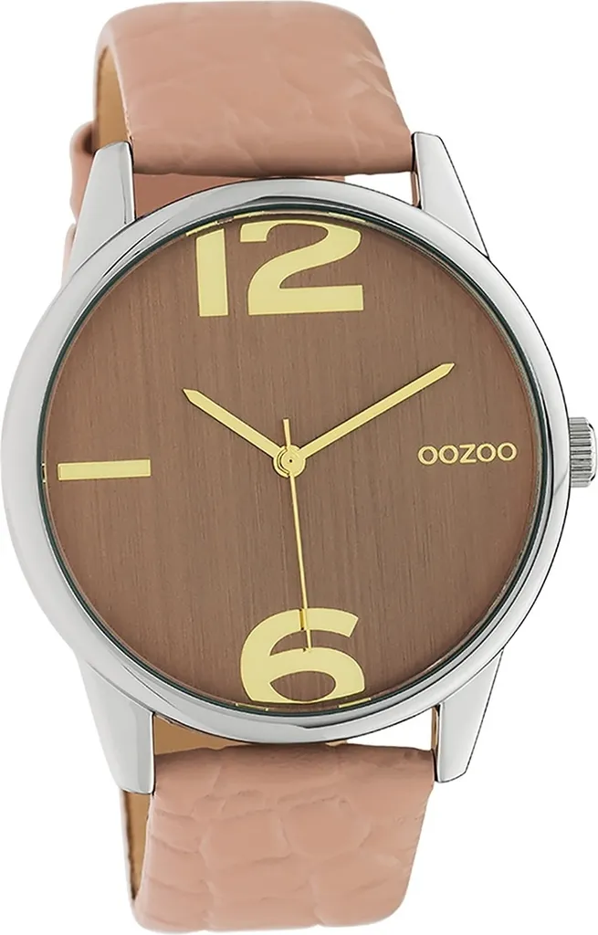 Montre Oozoo Timepieces D2UOC10376 - Montre Femme Quartz Cuir Rose