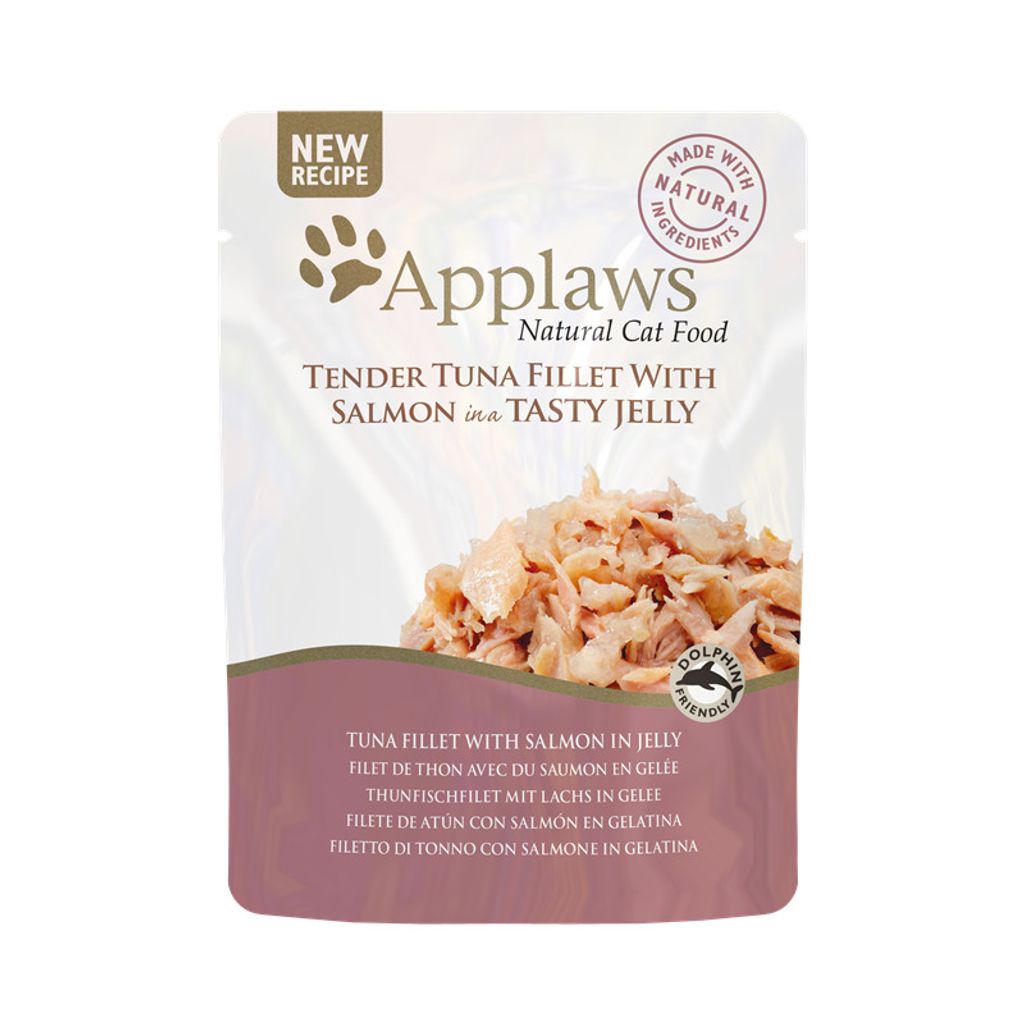 Applaws Katze 70 g x 16 Thunfisch & Lachs in Gelee Produktbild 
