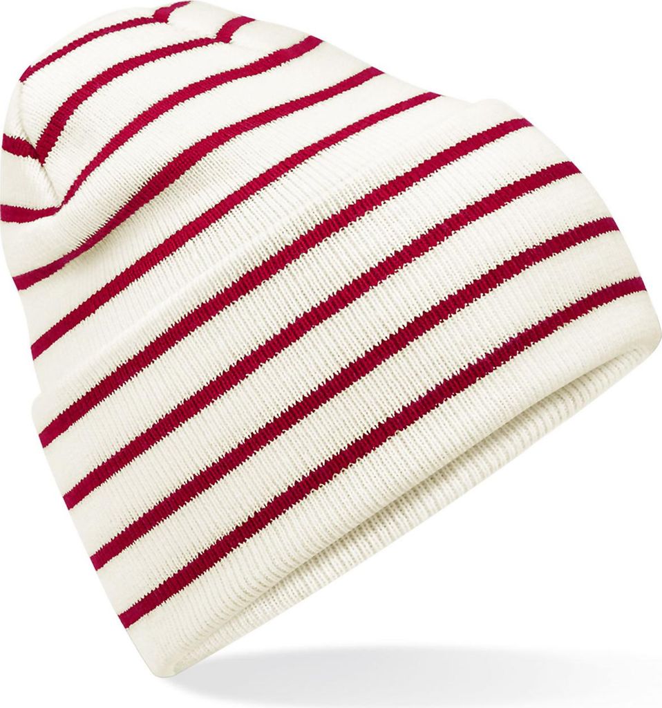 Beechfield B39R | Original Deep Cuffed Striped Beanie - Produktbild 