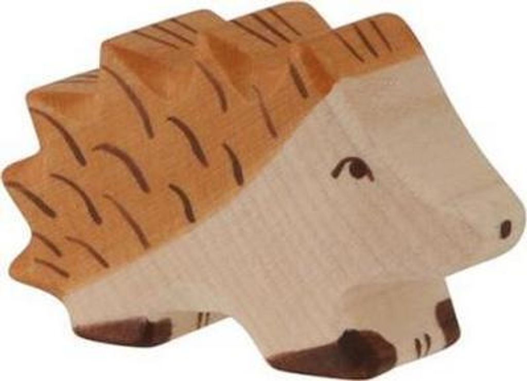 HOLZTIGER Igel aus Holz - klein