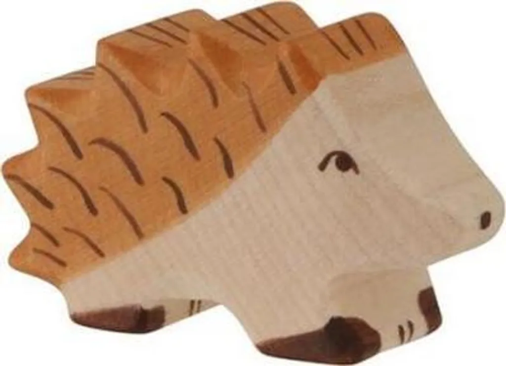 GOKI Gollnest & Kiesel Hérisson, petit jouet en bois pour enfant 12 cm