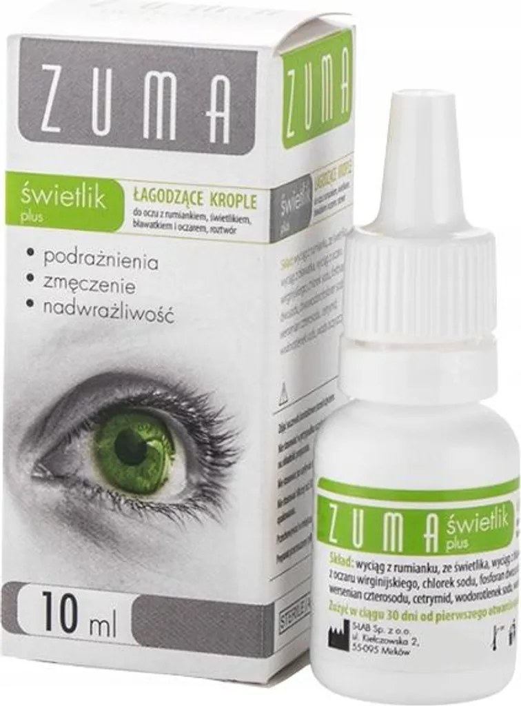 Fini les Yeux Secs avec les Gouttes Zuma Luminous Plus de 10ml