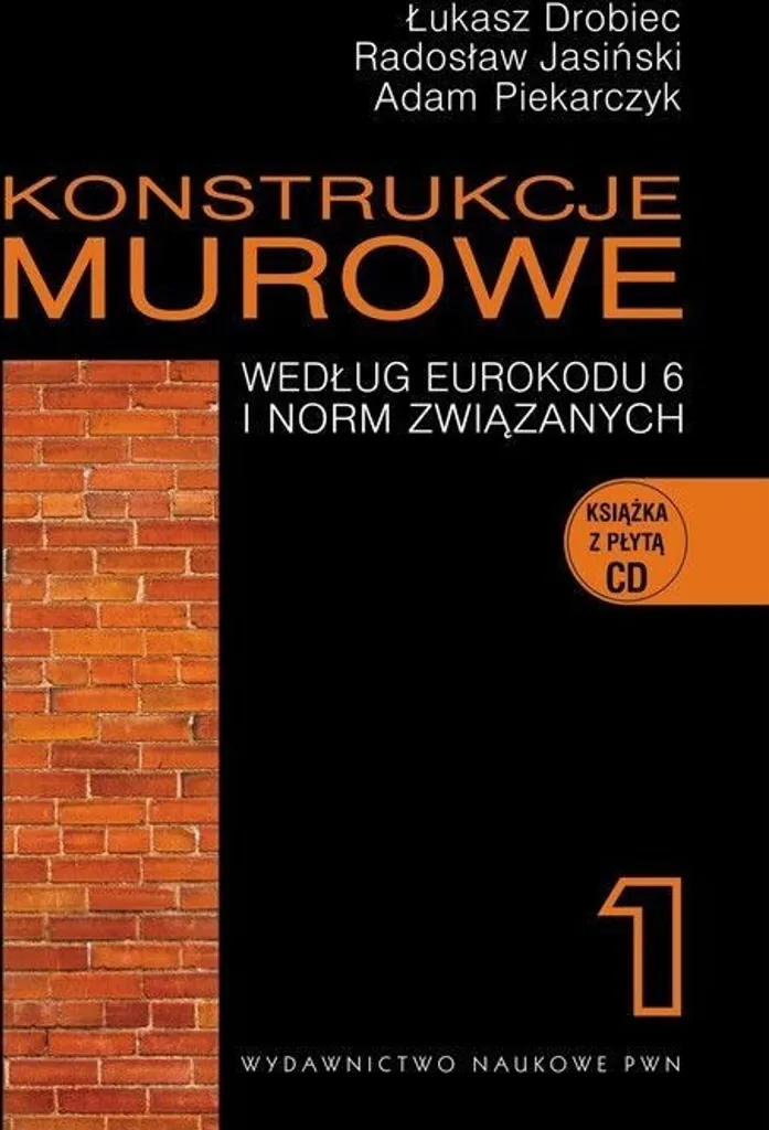 Livre Ingénierie Maçonnerie Eurocode 6 Volume 1 et CD Edition Polonaise