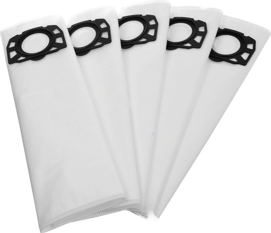 Synthetischer Staubbeutel 5er-Pack für Karcher WD4 WD5 WD6 MV4 MV5 MV6 (2.863-006.0)