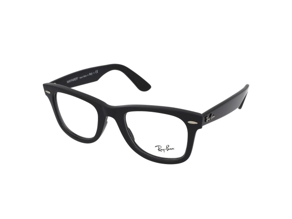 Ray-Ban WAYFARER EASE OPTICS, Erwachsener, Uni, Quadratisch, Schwarz, Nicht-polarisierte Linse, Fürsprecher