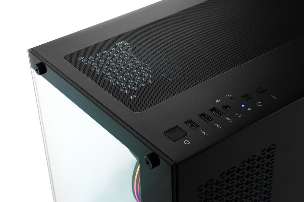 Gaming PC, AMD Ryzen 9 7900X, 4700 MHz, GeForce RTX 4070 Produktbild 4