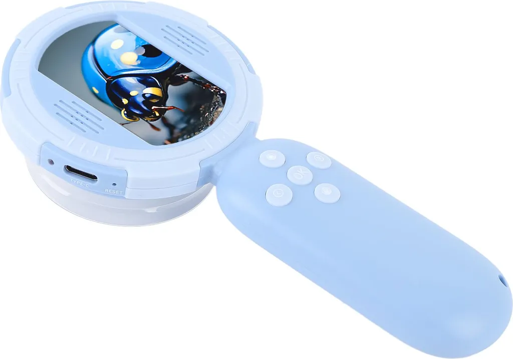 Microscope numérique enfant avec écran couleur pour initiation sciences - 2