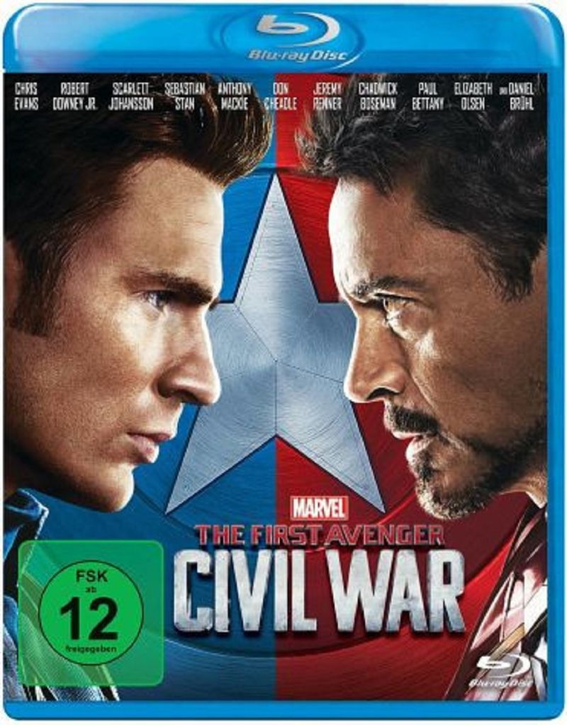 The First Avenger: Civil War BluRay Produktbild 