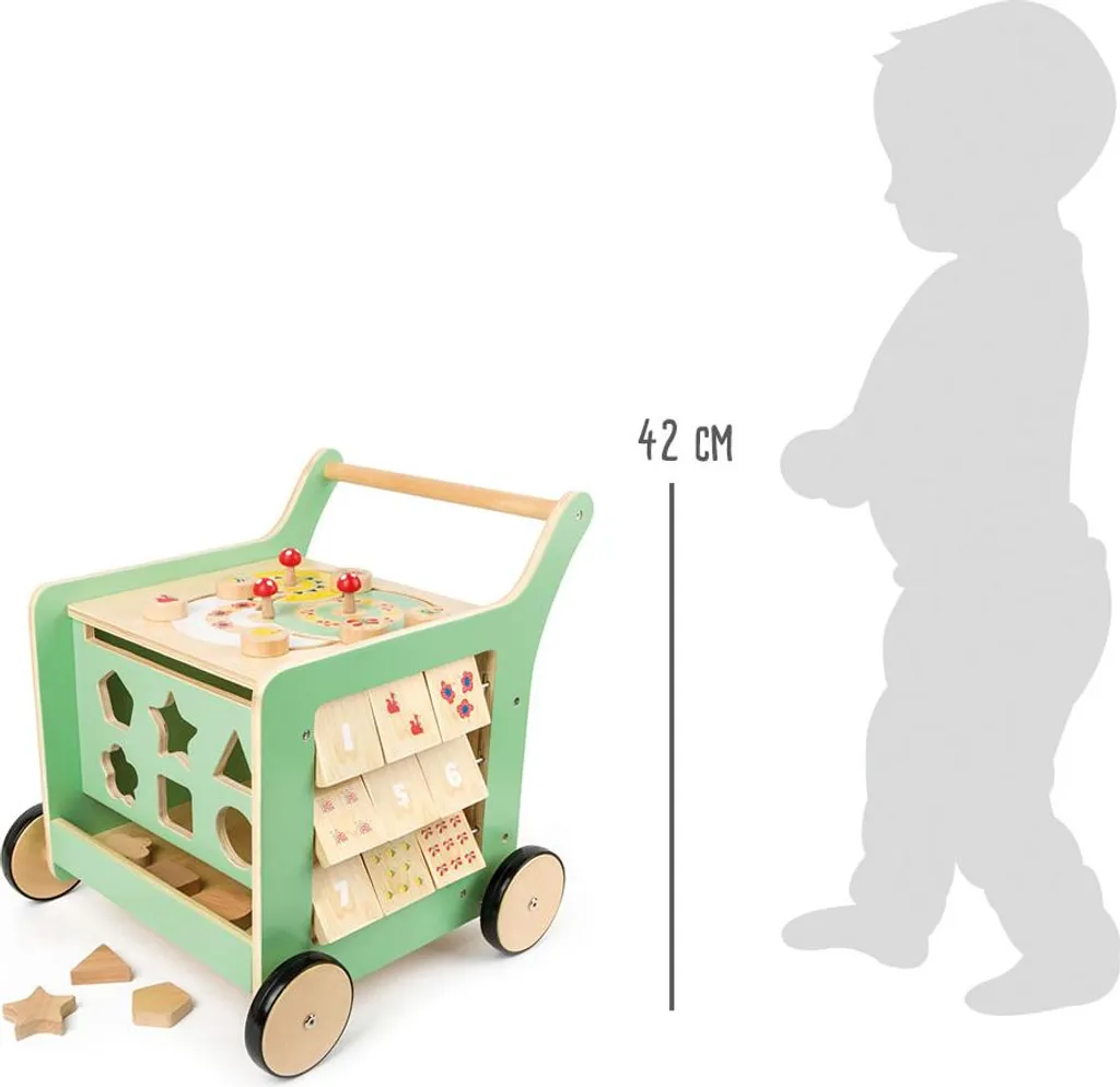 Pousseur bébé Move it small foot - Idéal pour apprendre à marcher seul