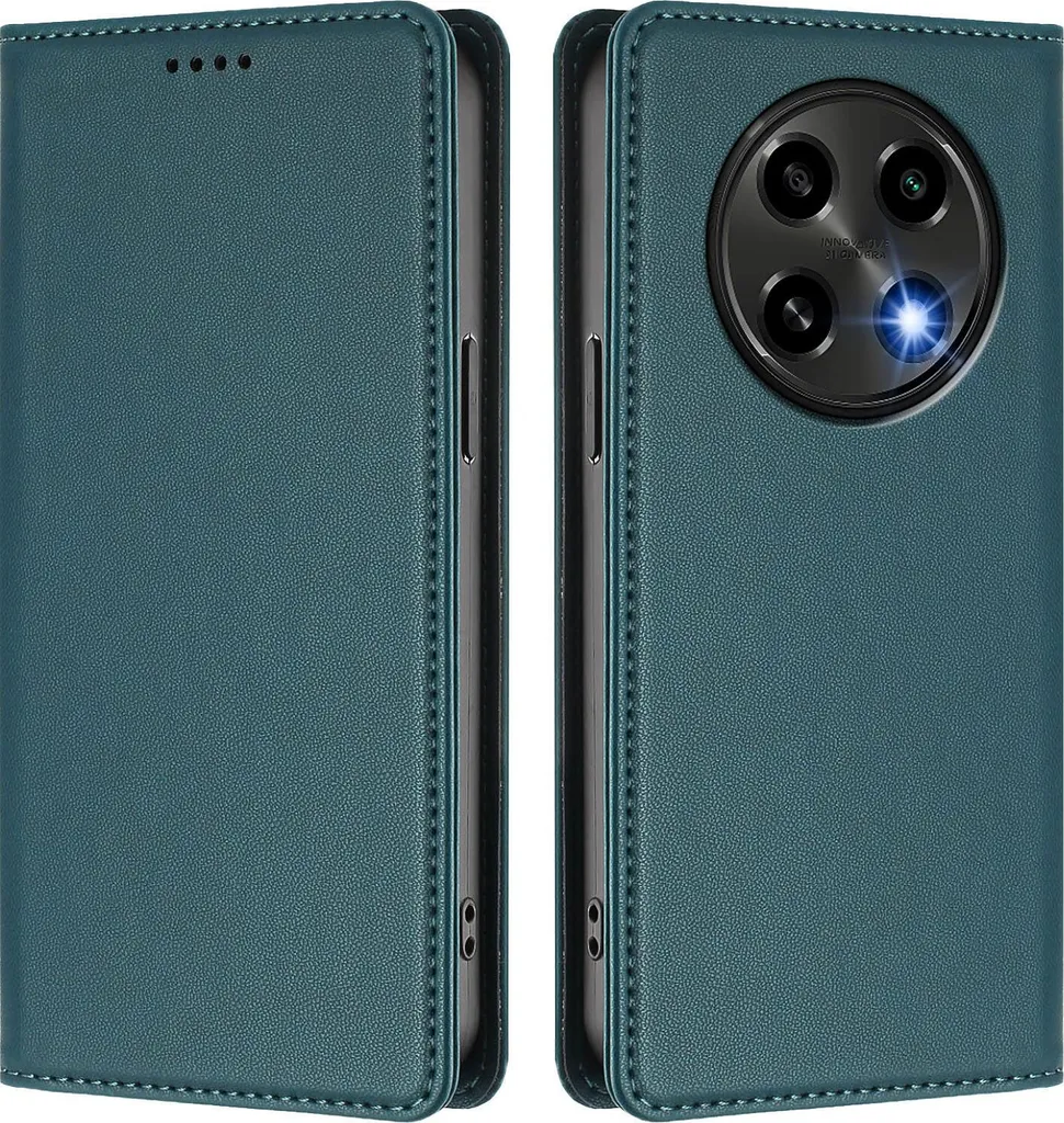 Custodia Flip In Pelle PU + Silicone Per Oppo RX17 Neo: Cover Con Protezione Integrale E Porta Carte