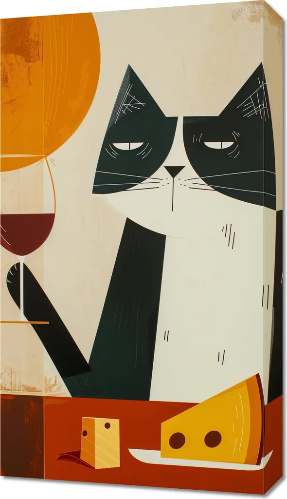 Décorer un Salon avec l'Image 40 x 70 cm Un Amateur Raffiné Élégant