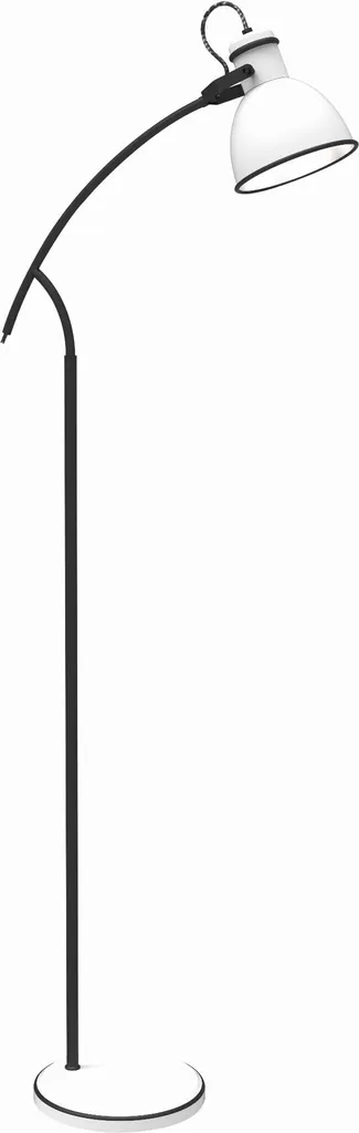 Lampadaire Liseuse ZUMBA Noir pour Coin Lecture - Luminaire de Bureau
