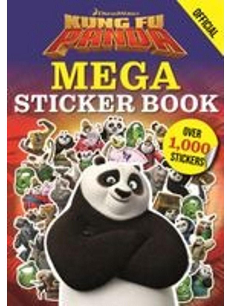 Kung Fu Panda Mega Sticker Book Immagine del prodotto 