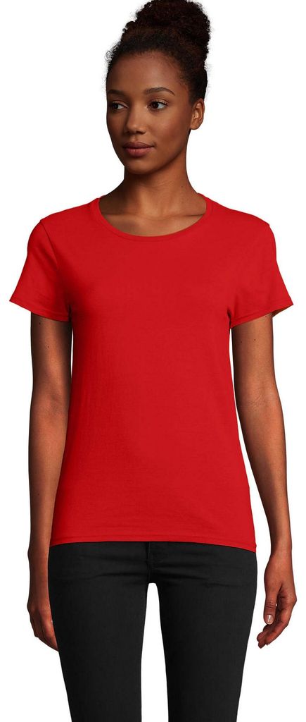 SOLS - "Pioneer" T-Shirt für Damen LT2447 (XL) (Rot)