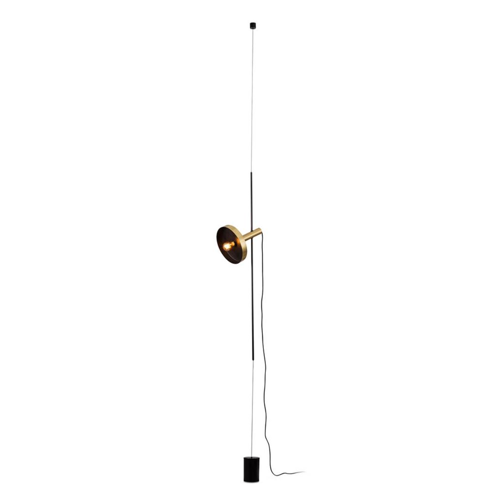 WHIZZ Hängelampe/Stehlampe gold/schwarz 20166-96