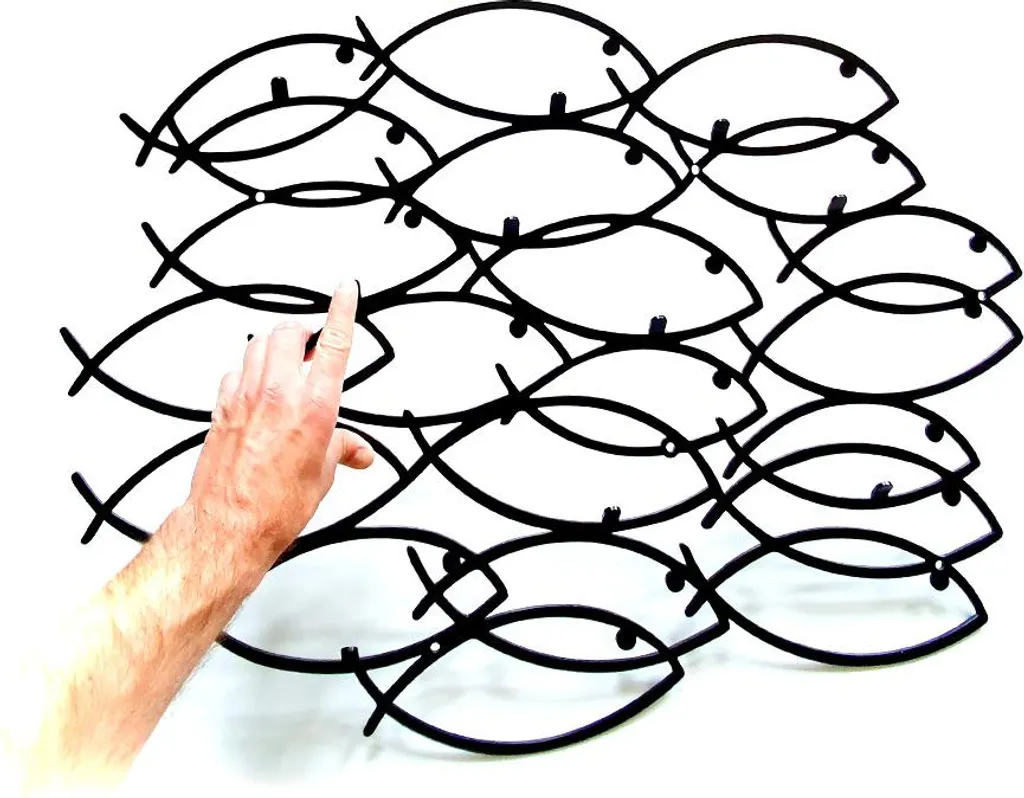 Accroche-mur thon robuste Decorizzly - Support mural en fonte d'aluminium