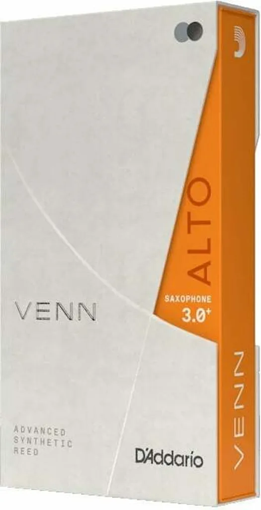 Anches D'Addario VENN 3.0+ Alto Sax, Idéal pour Concerts et Répétitions