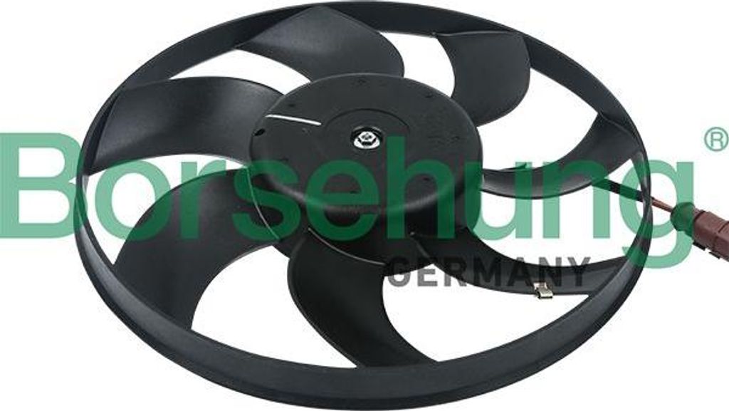 Borsehung B11497 Kühlerlüfter OE 1K0959455ES kompatibel mit A1 8X, A3 8P, Altea, Altea XL, Ibiza, Leon, Toledo, Octavia, Superb, Yeti, Beetle, Ca...