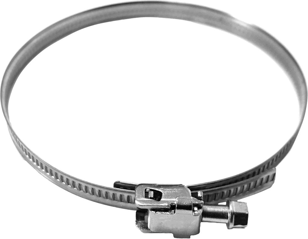 Schlauchschelle / Bandschelle Ø 60 bis Ø 135 mm Edelstahl Produktbild 