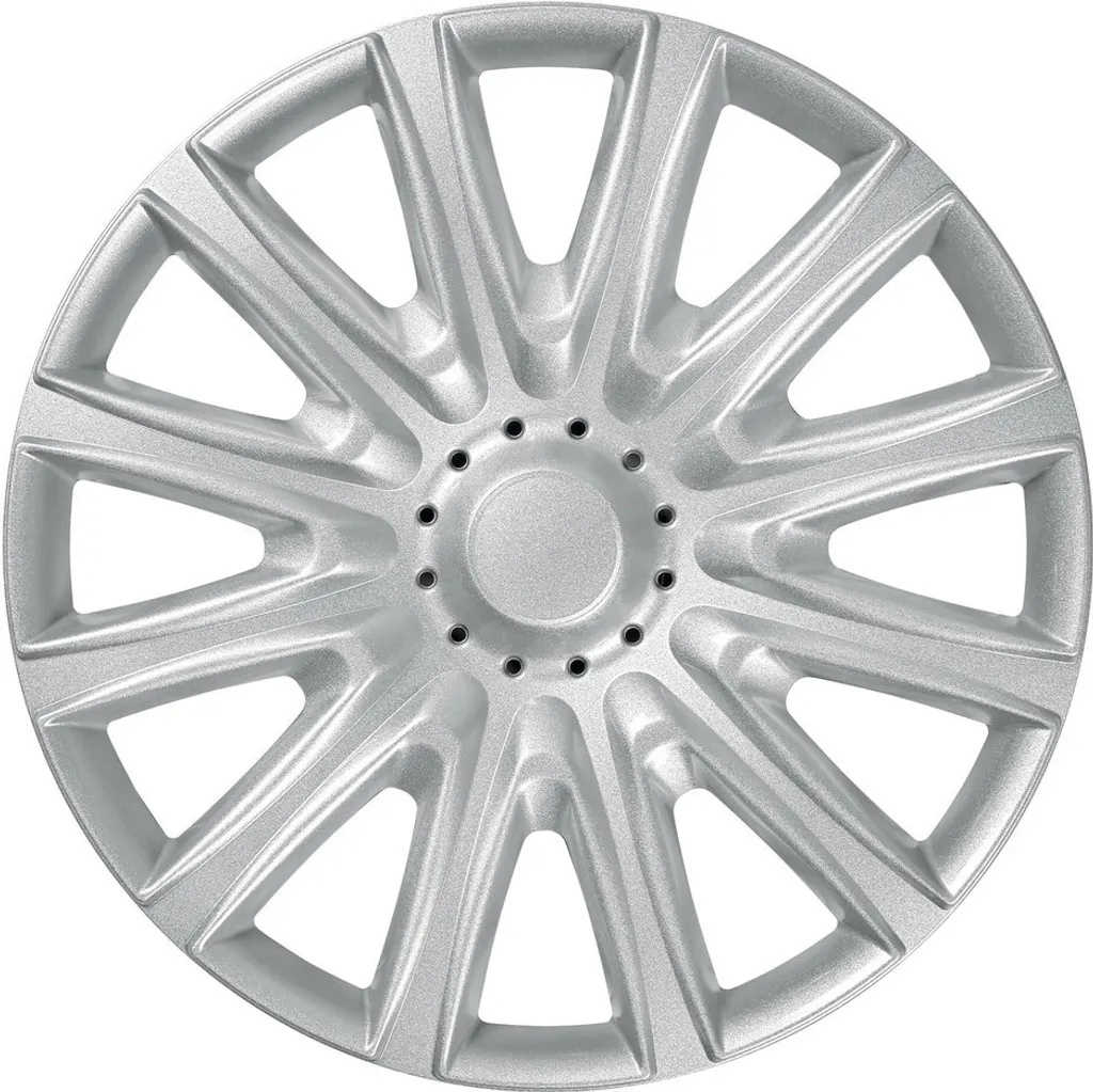Enjoliveurs Misano Ø 15 pouces - Design Sportif Gris et Noir pour Auto