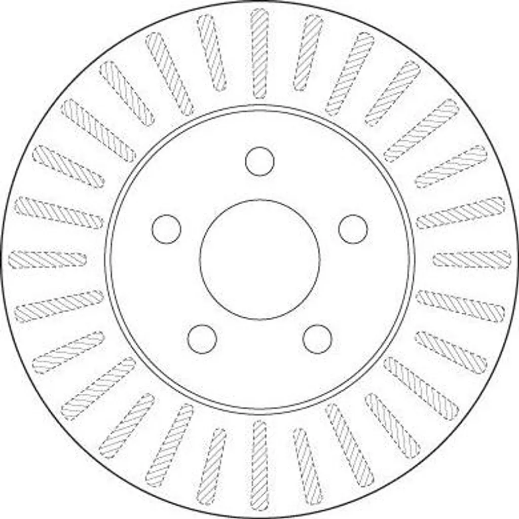 Disque de frein TRW DF6491 pour rénover le freinage de votre Voyager