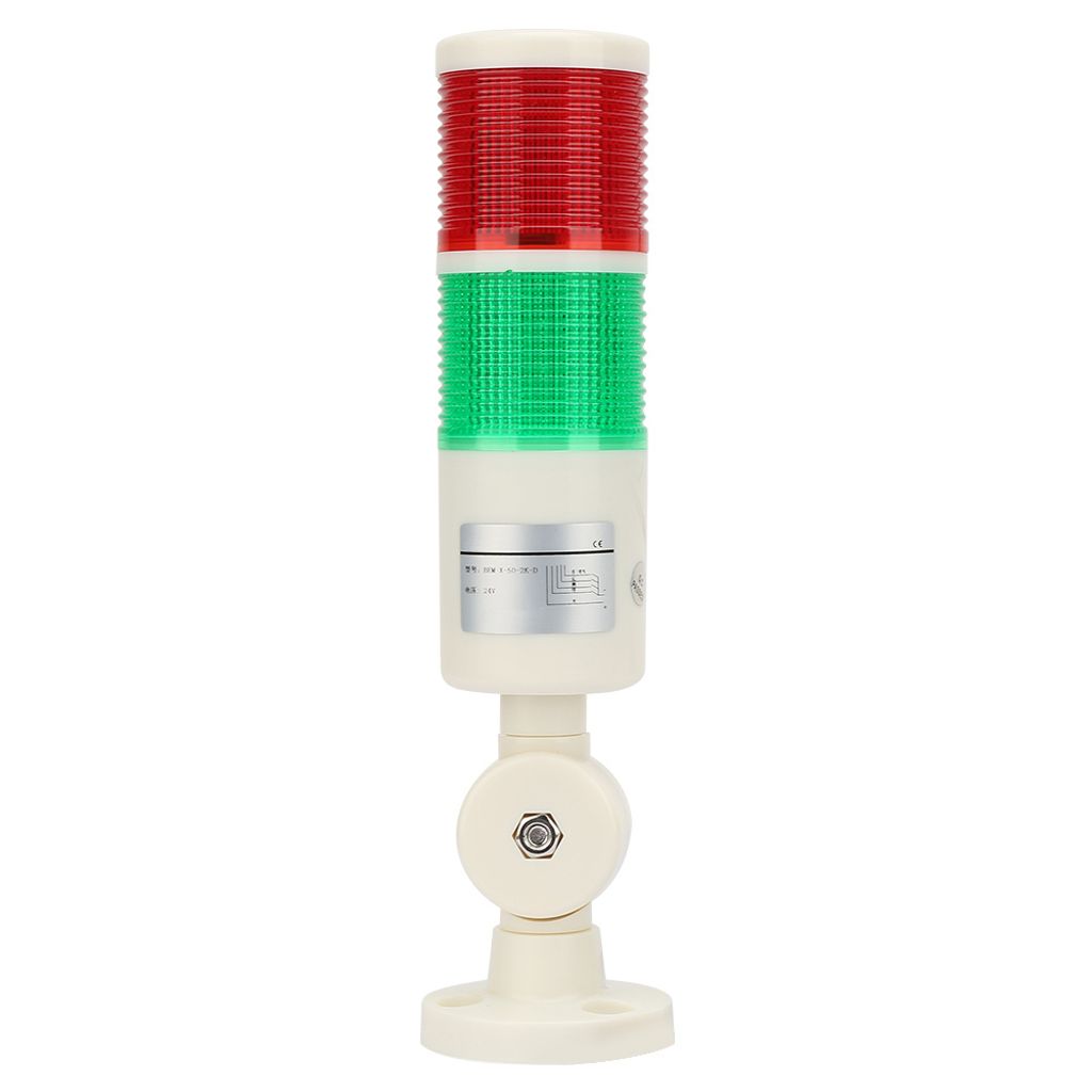 Rote/grüne CNC-Maschinen-Warn-LED-Anzeige Alarm-Signalleuchte mit Summer 24V