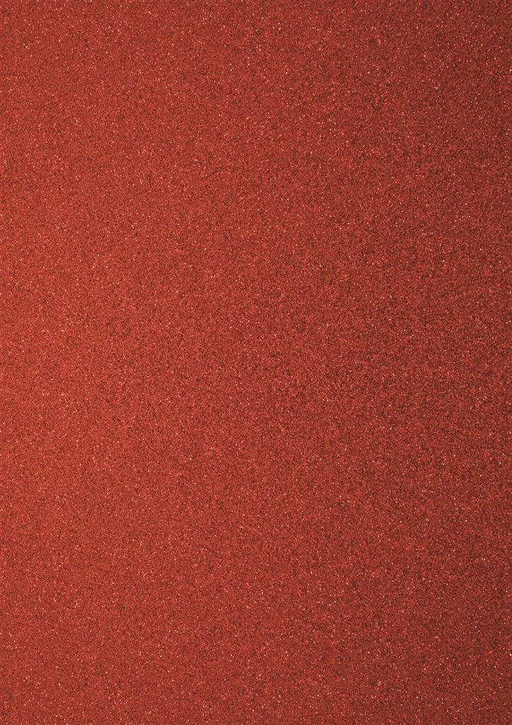 Feuille de carton rouge pailleté A4 rigide de qualité supérieure