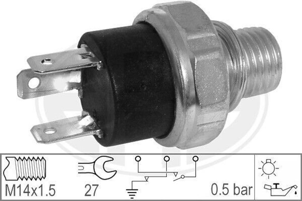 ERA 330564 Tlakový spínač oleje Snímač tlaku oleje pro Obrázek produktu 